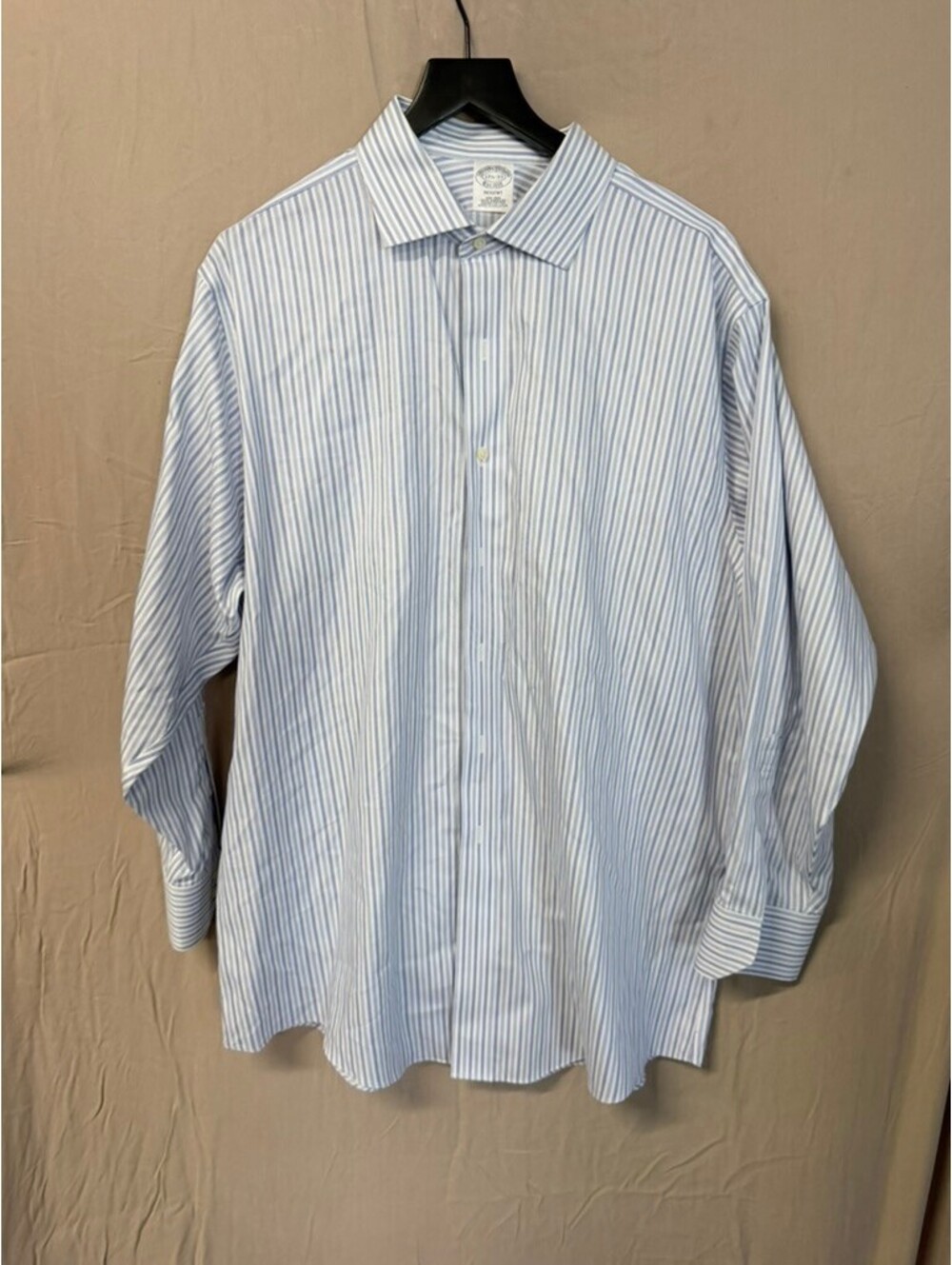 Brooks Brothers Regent Supima Cotton Blue Stripe Shirt